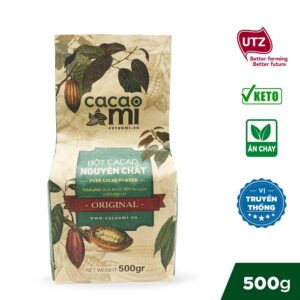 Bột cacao 100% nguyên chất không đường