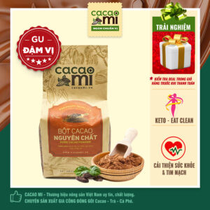 Bột cacao nguyên chất không đường