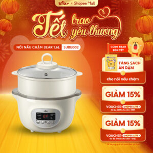 Nồi Nấu Chậm 1,6L Bear