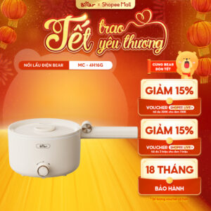 Nồi  Lẩu Điện Đa Năng bear