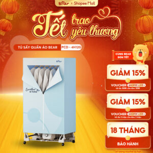 Tủ sấy quần áo Bear PCD-4H12G